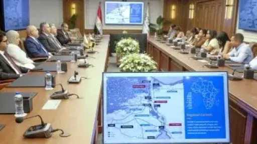 اقتصادية قناة السويس تستقبل وفدا رفيع المستوى من جمهورية مدغشقر