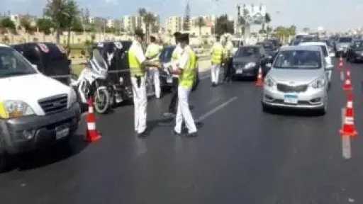 حملات مكثفة لرصد المخالفات بمحاور القاهرة والجيزة