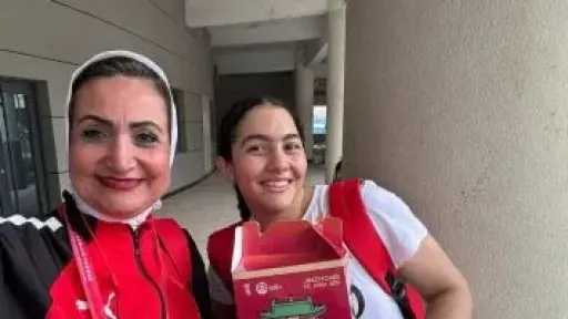سرمدة دعبس أفضل لاعبة في مباراة مصر وباراجواي في بطولة العالم لشابات اليد
