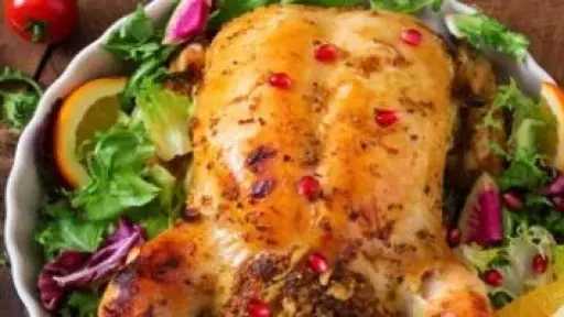 طريقة عمل دجاج محشى بالفريك