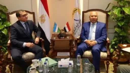 سفير أوزبكستان لوزير النقل: القاهرة بوابة طقشند للوصول إلى أفريقيا