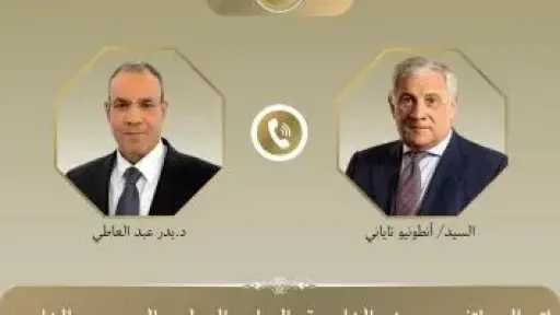 وزير الخارجية يبحث مع نظيره الإيطالي مستجدات الأوضاع الإقليمية