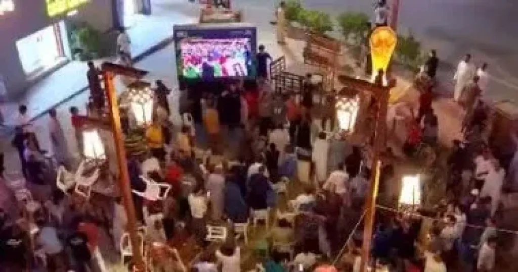  احتفالات سعودية بتأهل منتخب مصر 
