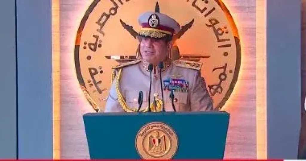 الرئيس السيسى: أهنى الشعب المصرى بفوز منتخب مصر فى كأس العالم