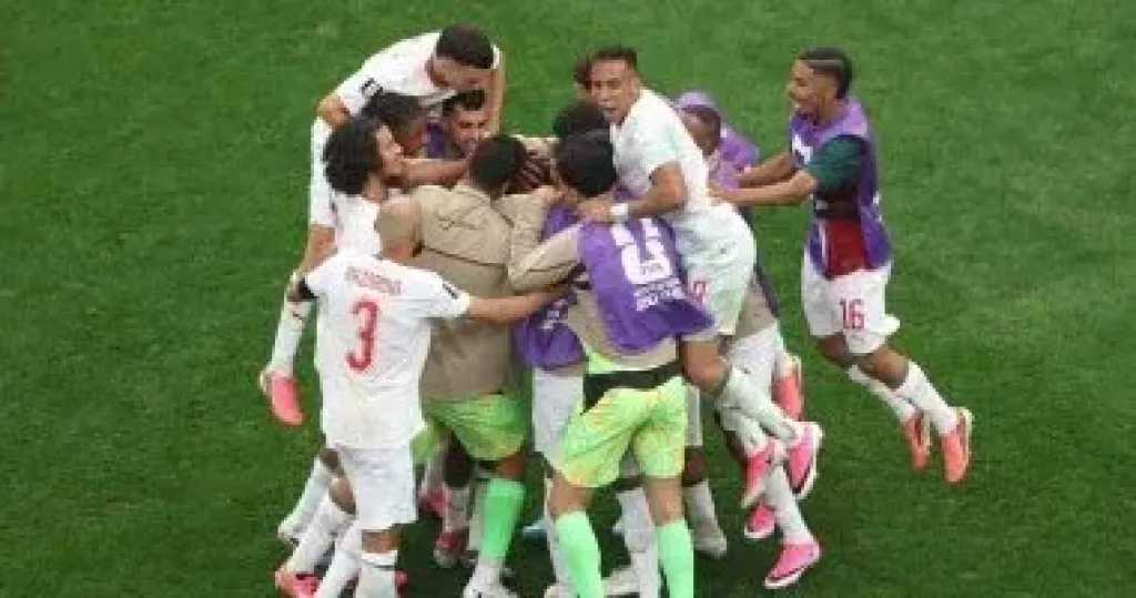 المغرب تكتسح كندا بثلاثية وتتأهل إلى ربع نهائى كأس العالم