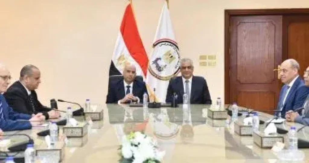 وزيرا الإنتاج الحربى والعمل 