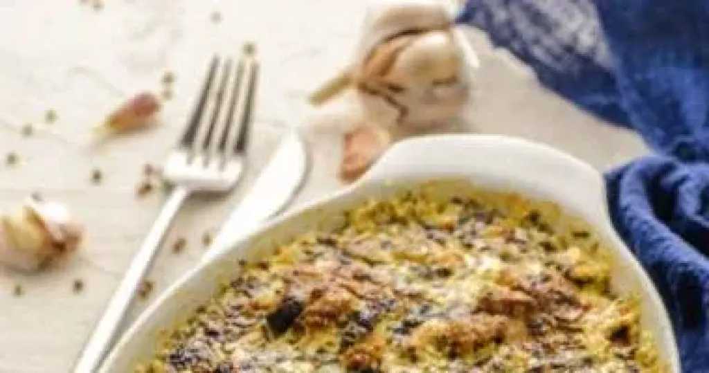 طريقة عمل صينية الأرز بالكريمة والذرة والفراخ المقرمشة فى الفرن