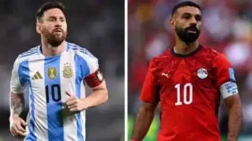 BBC: مباراة مصر والأرجنتين لقاء بين اثنين من أعظم لاعبى كرة القدم