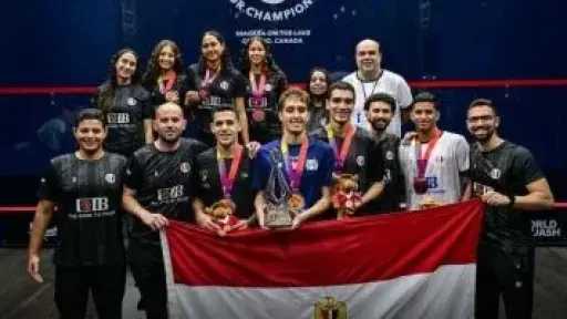 مصر تحصد 7 ميداليات بالمنافسات الفردية ببطولة العالم لناشئي الاسكواش