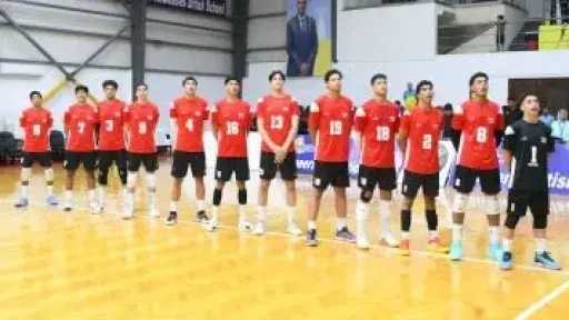 منتخب مصر للناشئين يهزم الجزائر ويتأهل لنصف نهائى بطولة أفريقيا للكرة الطائرة