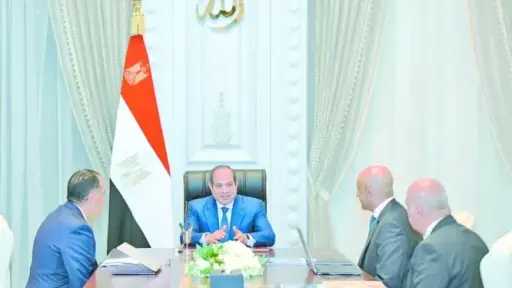 الرئيس يستعرض جهود الدولة لتطوير التعليم قبل الجامعى والفنى