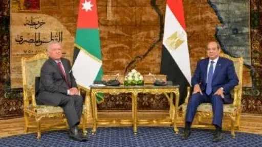 الرئيس السيسى لملك الأردن: أمن المملكة جزء لا يتجزأ من الأمن القومى المصرى