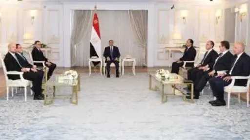 الرئيس السيسى والدبيبة يؤكدان على أهمية تسوية النزاعات بالمنطقة عبر الحوار