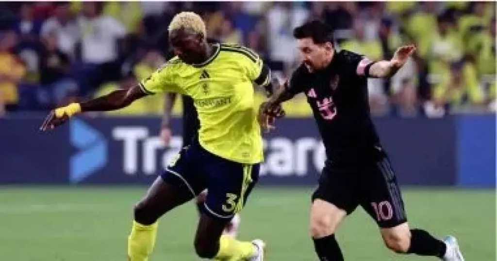 ميسى يحقق رقما سلبيا نادرا في مباراة ناشفيل ضد إنتر ميامي