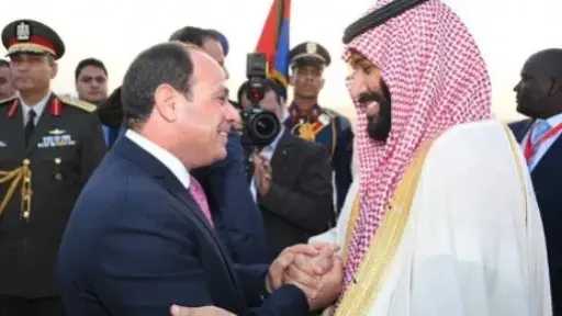 مصر والسعودية معا ومحمد بن سلمان فى مصر يتصدران منصة إكس