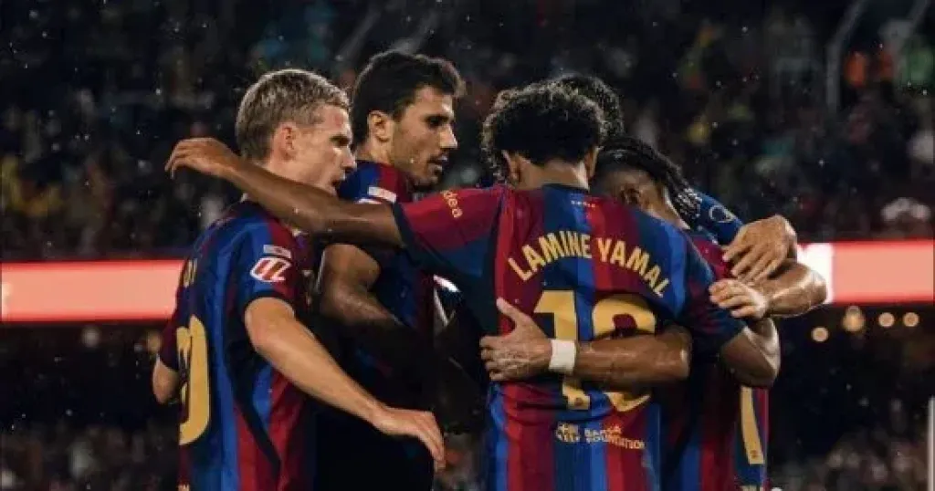 ‏برشلونة ضد راسينج