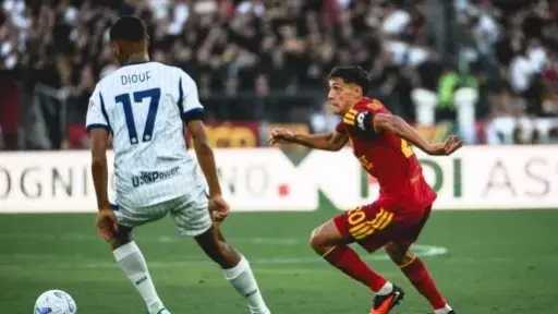 التعادل يحسم قمة روما ضد الإنتر في الدوري الإيطالي