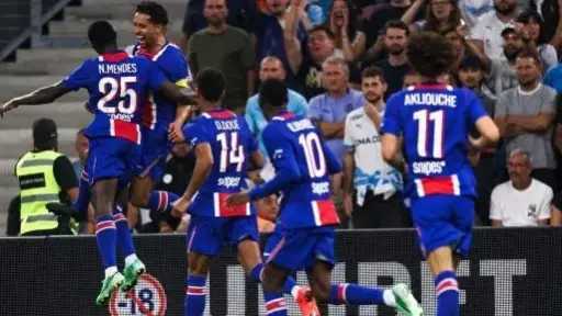 ‏أولمبيك مارسيليا ضد بي إس جي.. باريس يحسم الكلاسيكو ويشعل الدوري الفرنسي