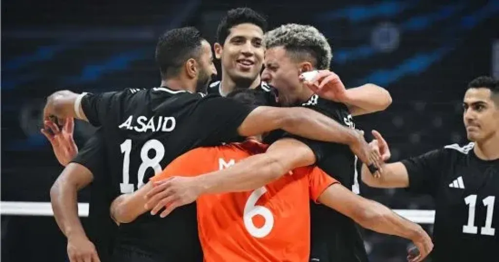 خسارة منتخب الكرة الطائرة 