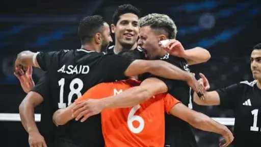 خسارة منتخب الكرة الطائرة أمام الجزائر فى ربع نهائى أفريقيا