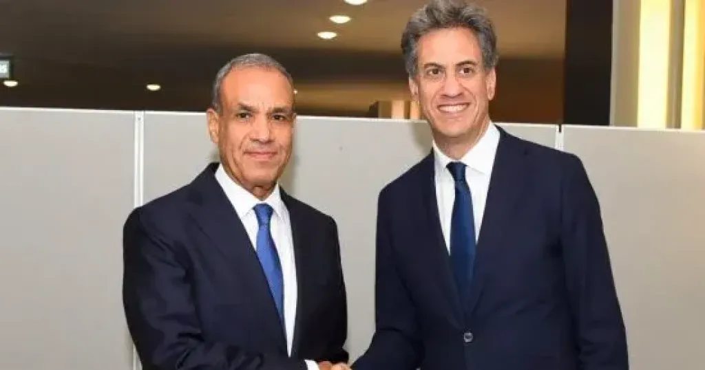 وزيرا خارجية مصر وبريطانيا 