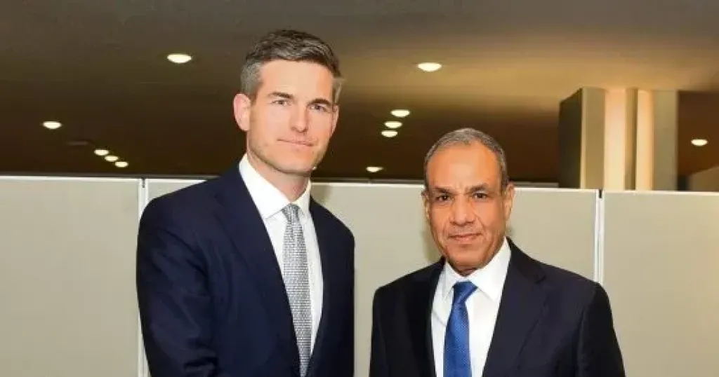 وزير الخارجية يلتقى نظيره الهولندي 