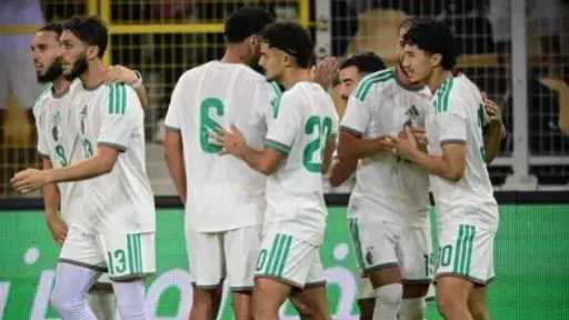 منتخب الجزائر يتخطى زامبيا 3 - 1 بتصفيات أمم أفريقيا فى غياب بقرار