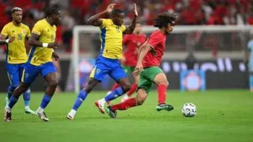 مزراوي ورحيمي يقودان المغرب لتجاوز الجابون في تصفيات أفريقيا