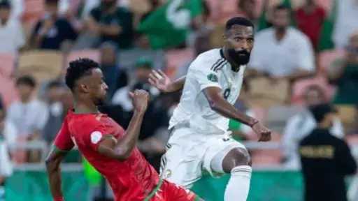 ‏عمان ضد السعودية.. الأخضر يفوز بثلاثية ويتأهل لنصف نهائي خليجي 27