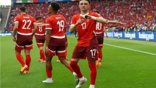 سويسرا تهزم مقدونيا الشمالية بثلاثية في دوري الأمم الأوروبية