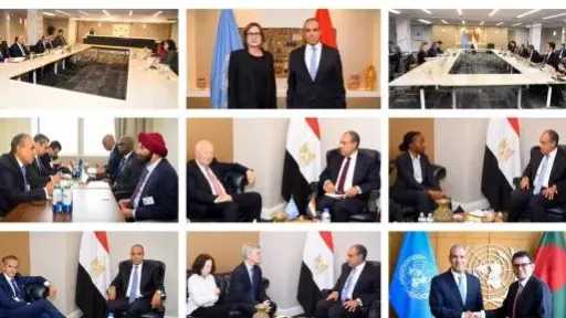 نشاط مكثف لوزير الخارجية خلال الجمعية العامة للأمم المتحدة