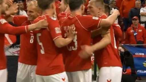 الدنمارك تحقق أول فوز في دوري أمم أوروبا بثنائية في شباك ويلز