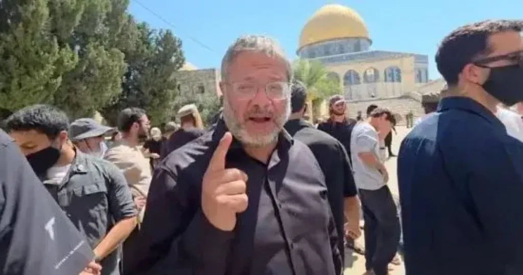 السيادة لنا بالأقصى. 