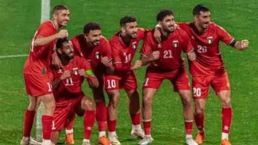 عدي الدباغ يقود منتخب فلسطين للفوز على طاجيكستان برباعية وديا