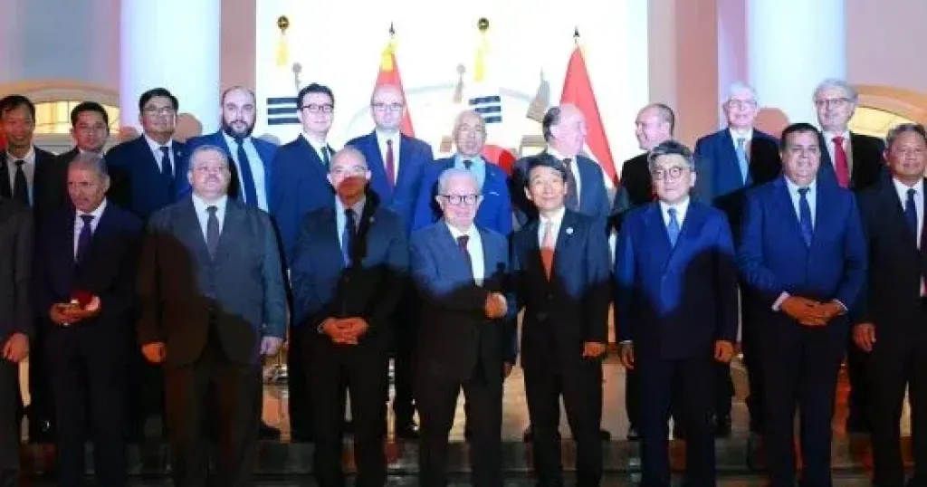 نائب رئيس الوزراء يشهد احتفال سفارة جمهورية كوريا بالقاهرة بالعيد الوطني