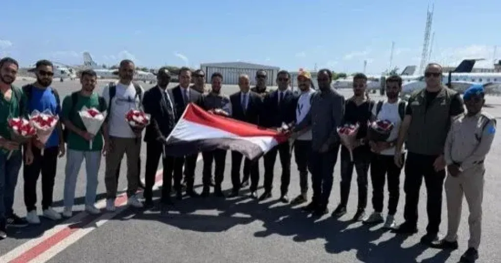 وصول البحارة المصريين