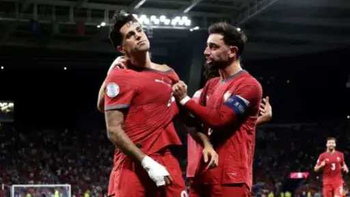 البرتغال تهزم النرويج 2-1 وتواصل الصدارة في غياب رونالدو