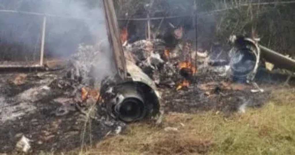 تحطم طائرة عسكرية في جنوب نيجيريا على متنها 32 شخصاً