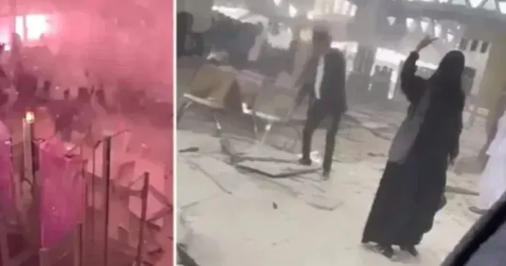 عبير العجمي.. أيقونة شجاعة سعودية تظهر في مطار الرياض رغم الخطر.