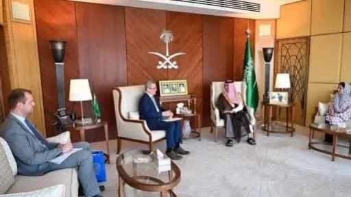 سفير روسيا فى مصر يلتقي بنظيره السعودي فى القاهرة
