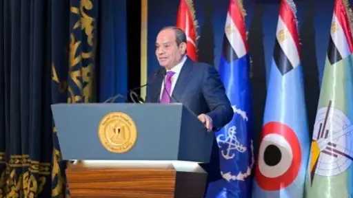 الرئيس السيسى يشهد الندوة التثقيفية الرابعة والأربعين بعنوان ”وطن الأبطال”