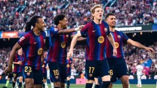 ريال بتيس ضد برشلونة.. البارسا يفترس منافسه بخماسية بالدوري الإسبانى
