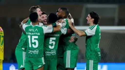 الأهلى يدمر شباك الخليج برباعية فى الدورى السعودى