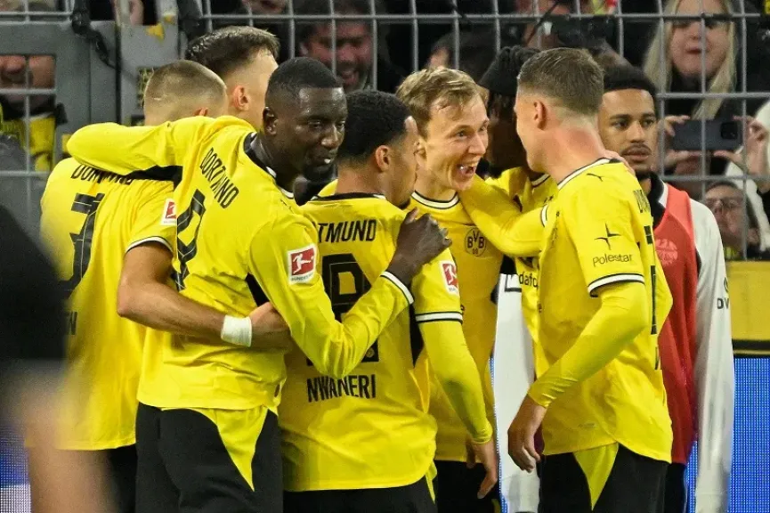 البديل باير يقود دورتموند لصدارة الدوري الألماني مؤقتا