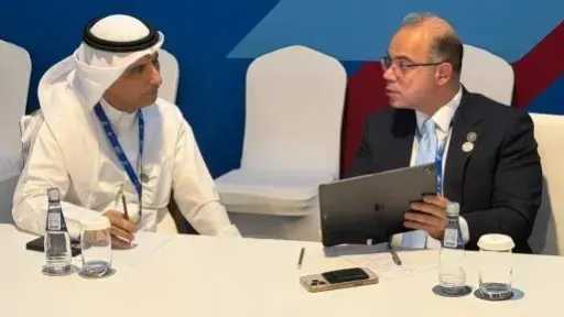 وزير الاستثمار يبحث مع وزير الدولة للشؤون الاقتصادية بالكويت سبل تعزيز التعاون