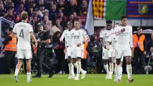 مبابي يقود ريال مدريد لحسم الكلاسيكو من ملعب برشلونة