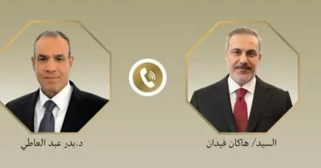 وزير الخارجية يبحث مع نظيره التركي آخر المستجدات الإقليمية