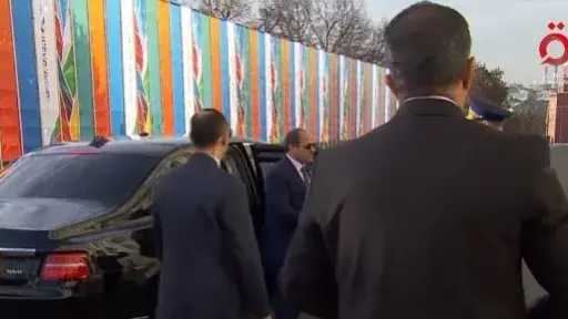 الرئيس السيسى يصل مقر القمة الروسية الأفريقية الثالثة
